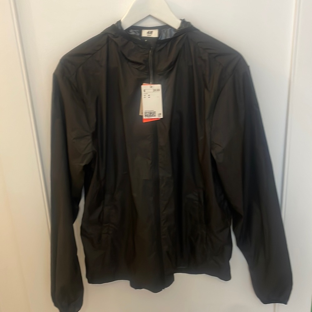 Black track jacket